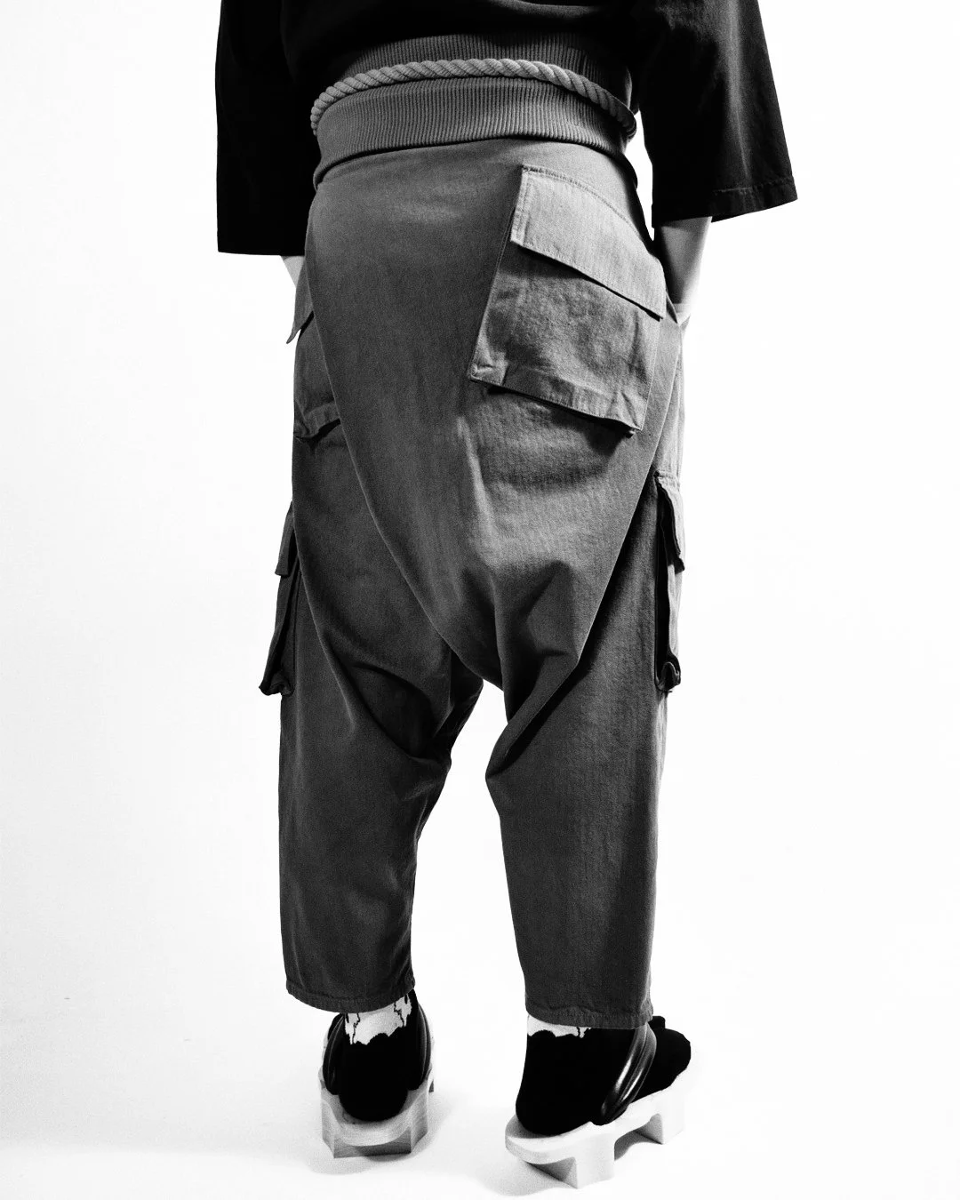 カンパニョーロ　パンツ ROKUHIKI - BLACK | Prospective Flow | Japanese Fashion for Men